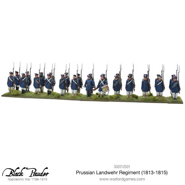 Prussian Landwehr regiment 1813 - 1815 - Fog of Wargames - 5060393707929