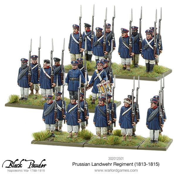 Prussian Landwehr regiment 1813 - 1815 - Fog of Wargames - 5060393707929