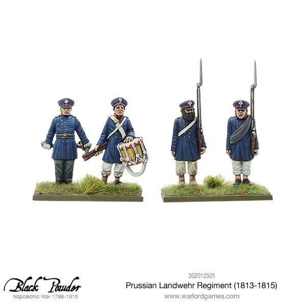 Prussian Landwehr regiment 1813 - 1815 - Fog of Wargames - 5060393707929