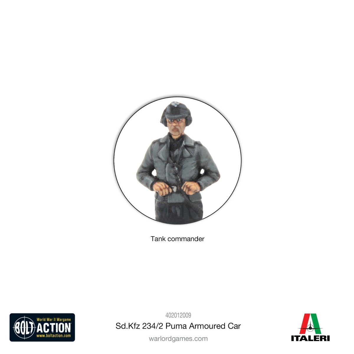 Puma Sd.Kfz 234/2 Armoured Car - Fog of Wargames -