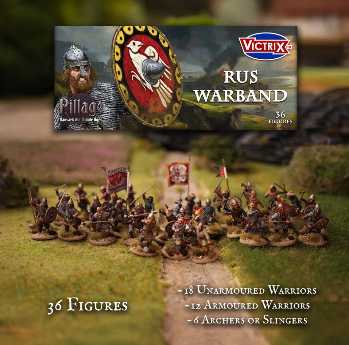 Rus Warband - Fog of Wargames -