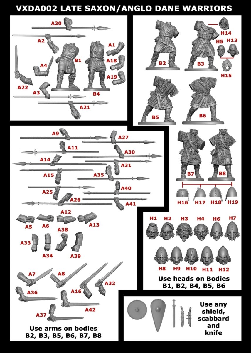 Saxon Warband - Fog of Wargames -