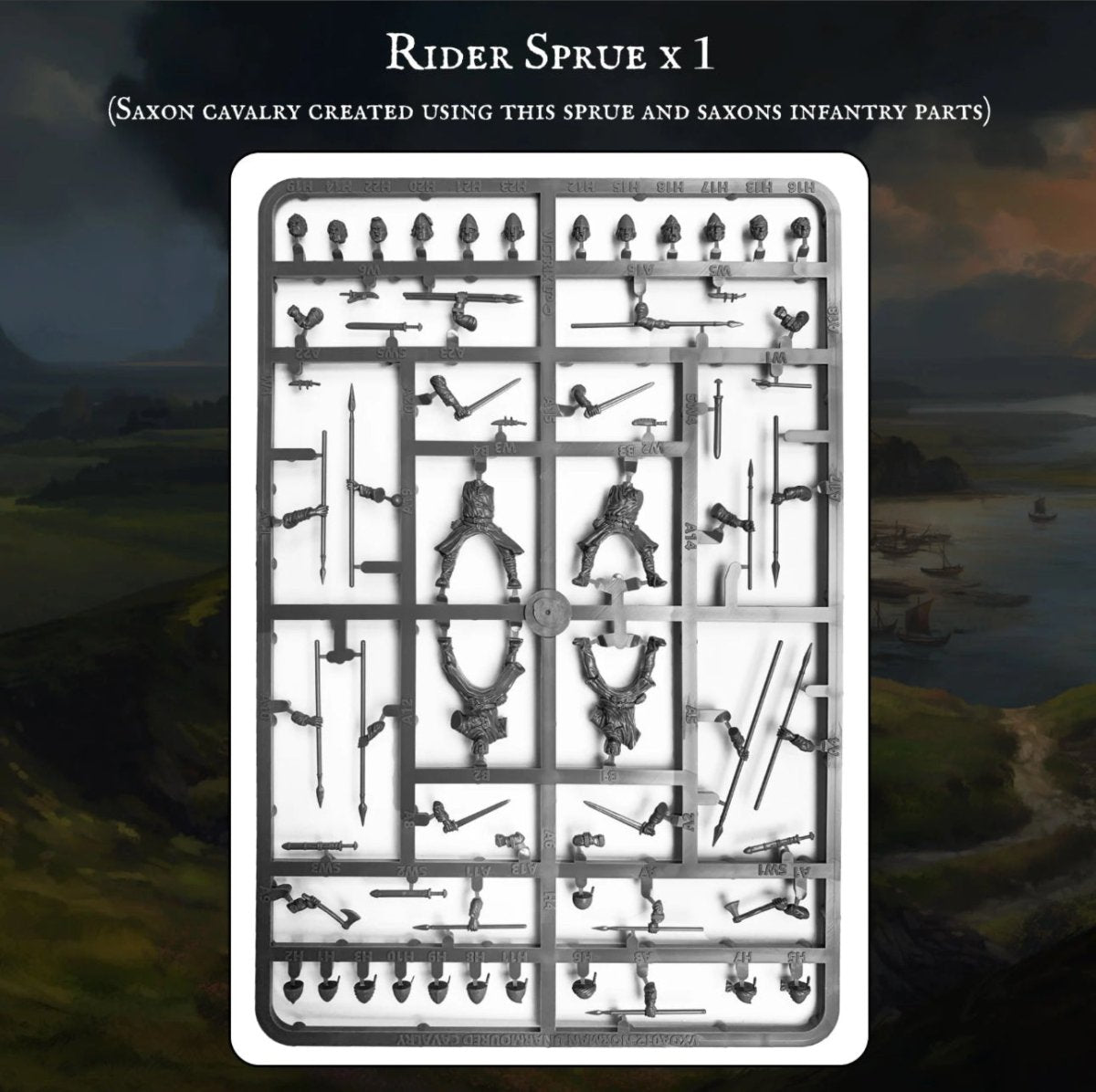 Saxon Warband - Fog of Wargames -