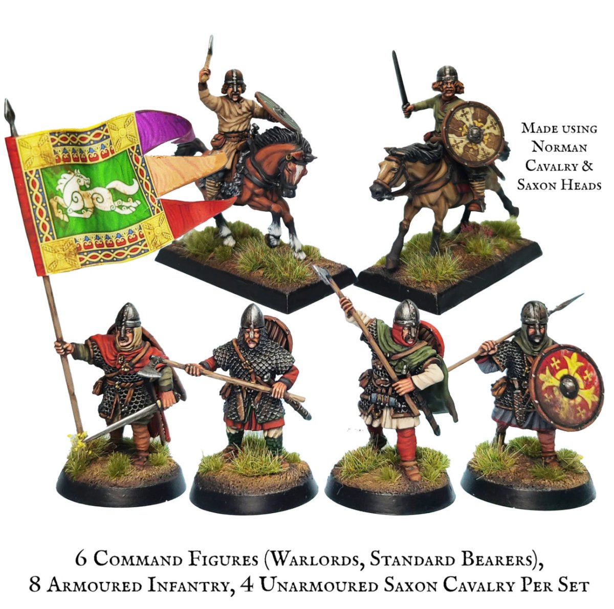 Saxon Warband - Fog of Wargames -