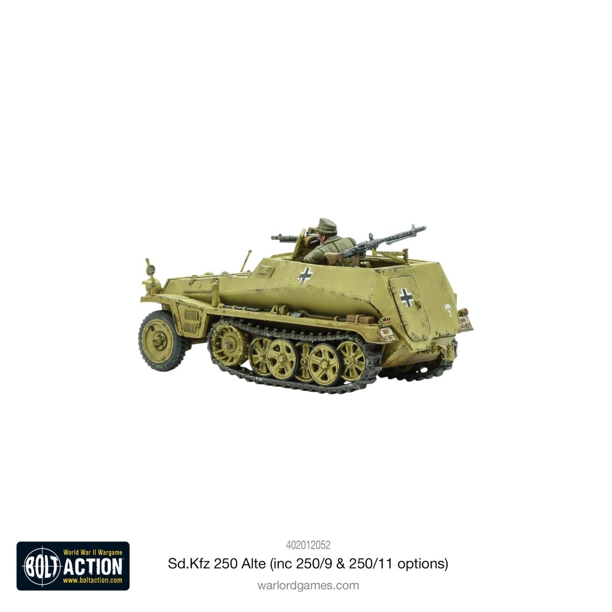 Sd.Kfz 250 (Alte) Half - Track (Options For 250/1, 250/9 & 250/11 Variants) - Fog of Wargames -