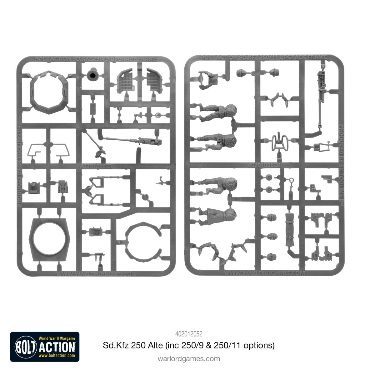 Sd.Kfz 250 (Alte) Half - Track (Options For 250/1, 250/9 & 250/11 Variants) - Fog of Wargames -