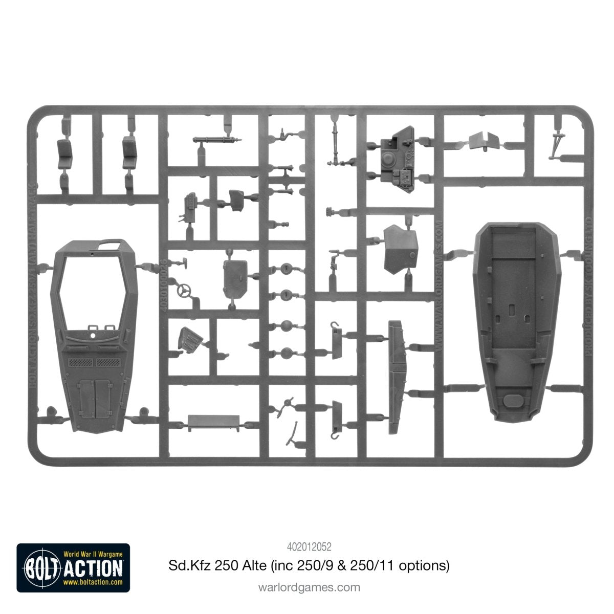 Sd.Kfz 250 (Alte) Half - Track (Options For 250/1, 250/9 & 250/11 Variants) - Fog of Wargames -