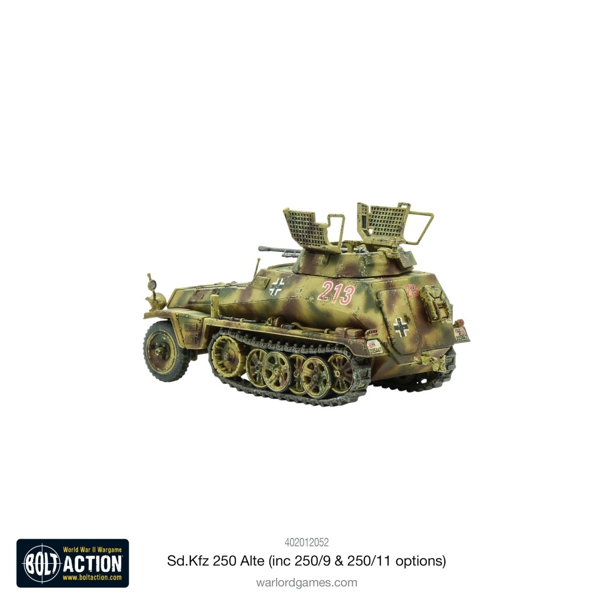 Sd.Kfz 250 (Alte) Half - Track (Options For 250/1, 250/9 & 250/11 Variants) - Fog of Wargames -