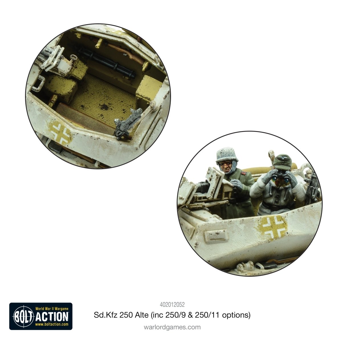 Sd.Kfz 250 (Alte) Half - Track (Options For 250/1, 250/9 & 250/11 Variants) - Fog of Wargames -