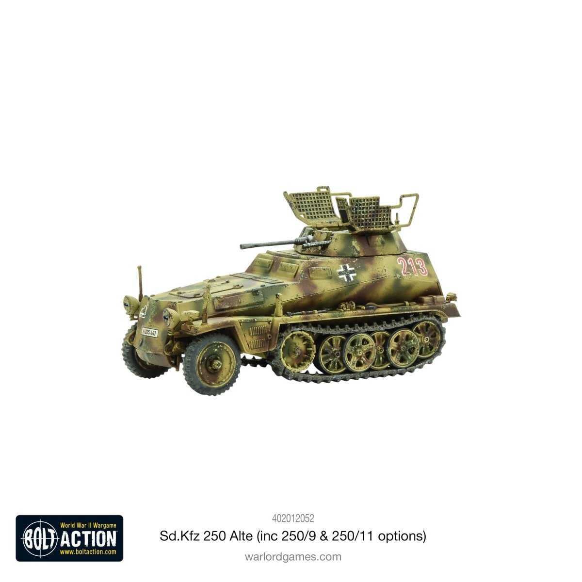 Sd.Kfz 250 (Alte) Half - Track (Options For 250/1, 250/9 & 250/11 Variants) - Fog of Wargames -