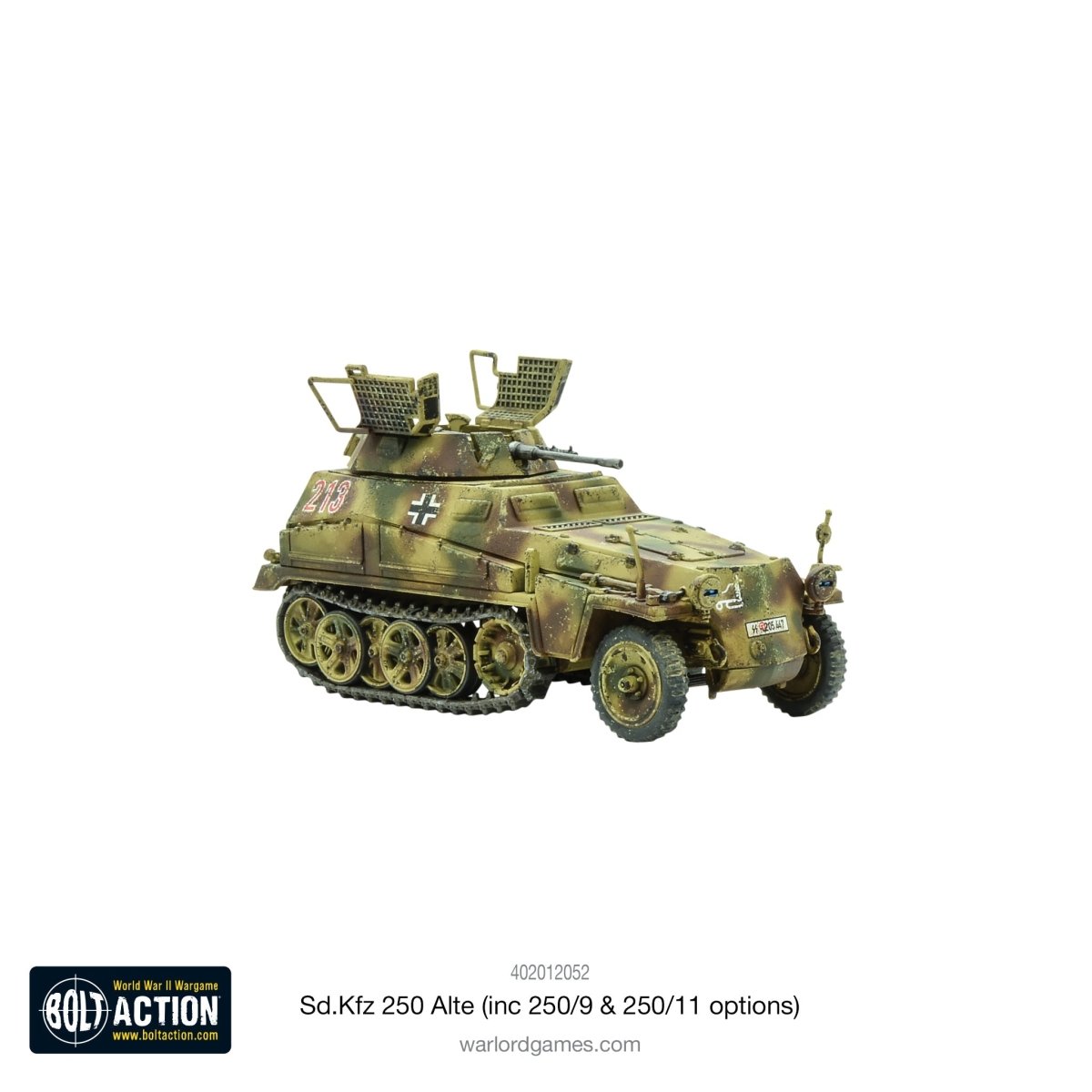 Sd.Kfz 250 (Alte) Half - Track (Options For 250/1, 250/9 & 250/11 Variants) - Fog of Wargames -