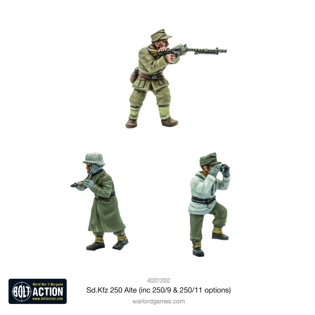 Sd.Kfz 250 (Alte) Half - Track (Options For 250/1, 250/9 & 250/11 Variants) - Fog of Wargames -