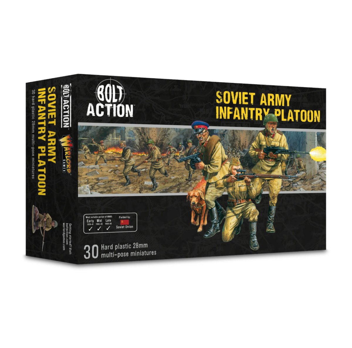 Soviet Army Infantry Platoon - Fog of Wargames -
