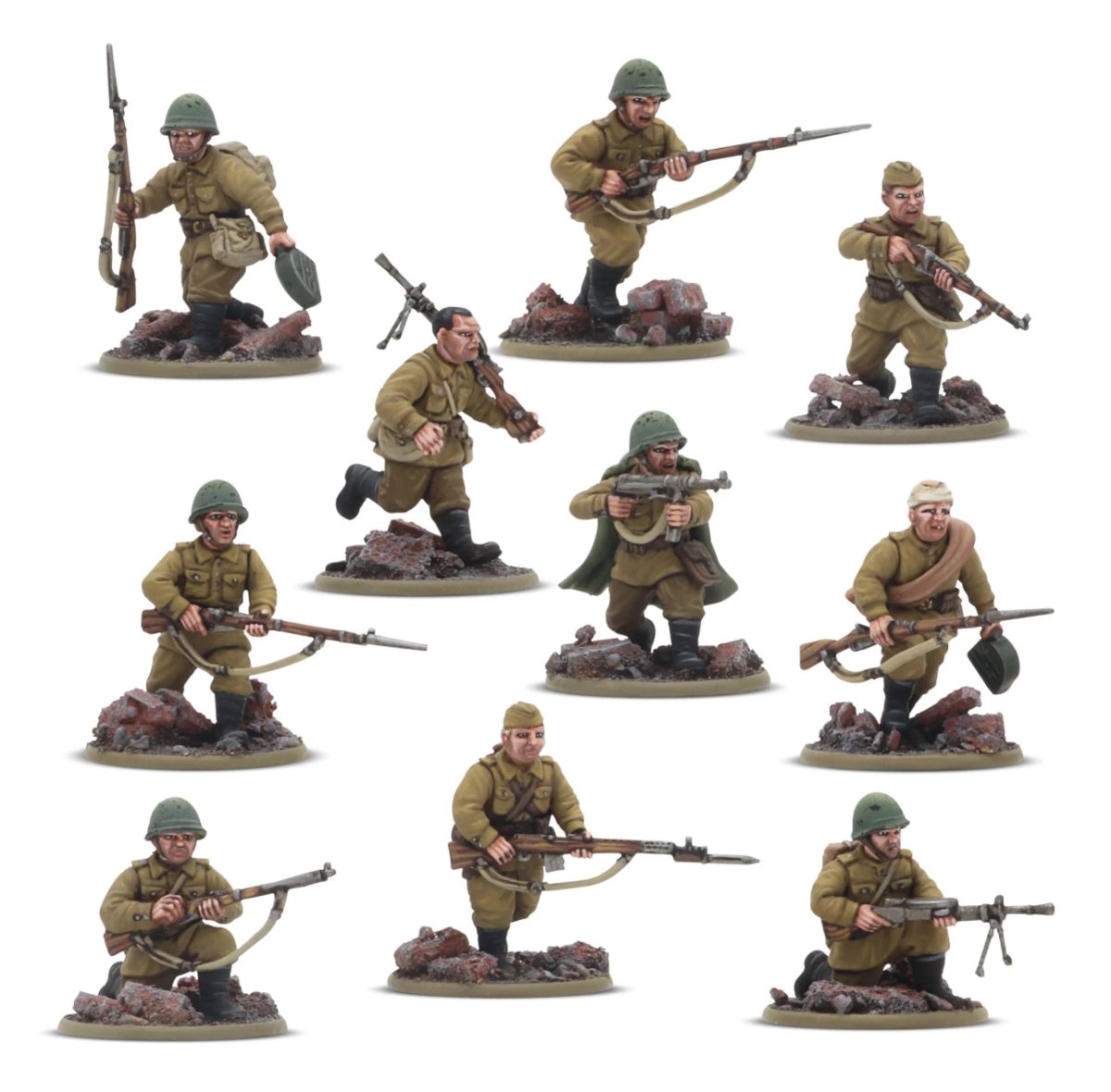 Soviet Army Infantry Platoon - Fog of Wargames -