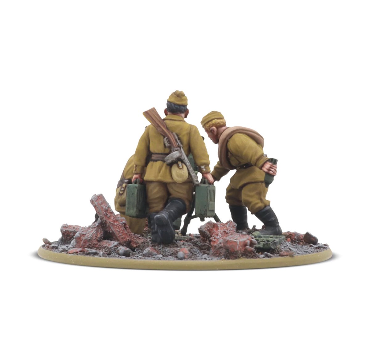 Soviet Army Medium Mortar Team - Fog of Wargames -