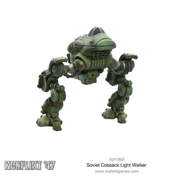 Soviet Cossack Light Walker - Fog of Wargames - 5.06E+12