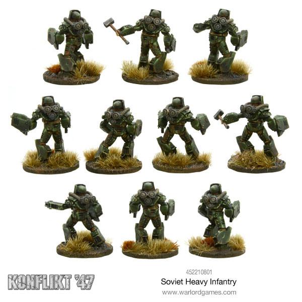 Soviet Heavy Infantry - Fog of Wargames -