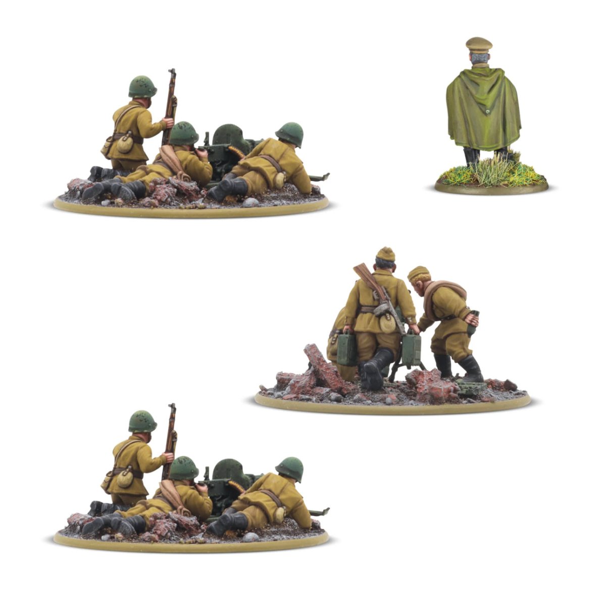 Soviet Infantry Heavy Weapons Platoon - Fog of Wargames -