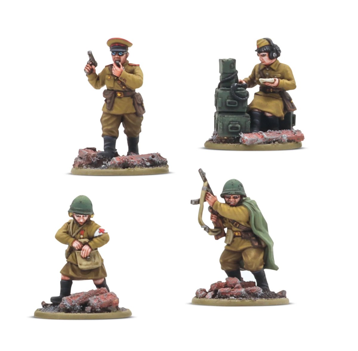 Soviet Infantry HQ - Fog of Wargames -