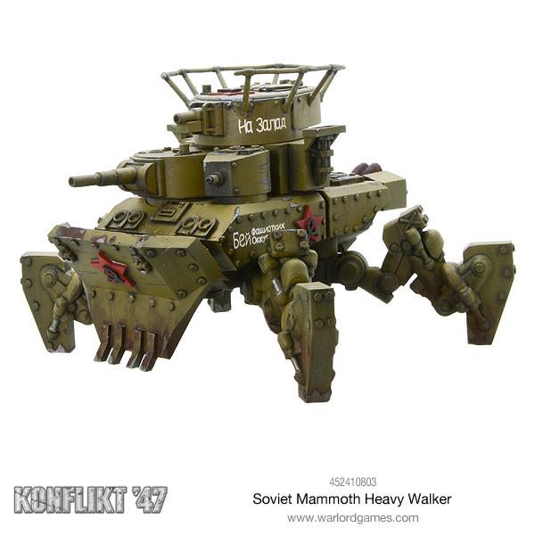 Soviet Mammoth Walker - Fog of Wargames -