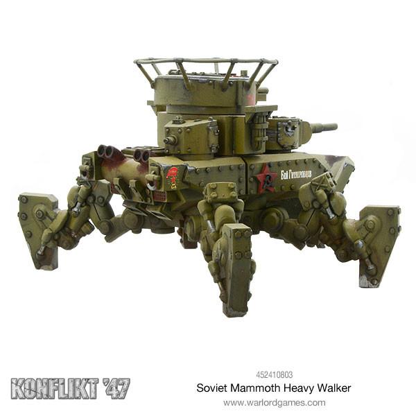 Soviet Mammoth Walker - Fog of Wargames -