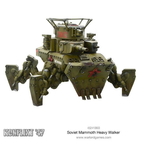 Soviet Mammoth Walker - Fog of Wargames -