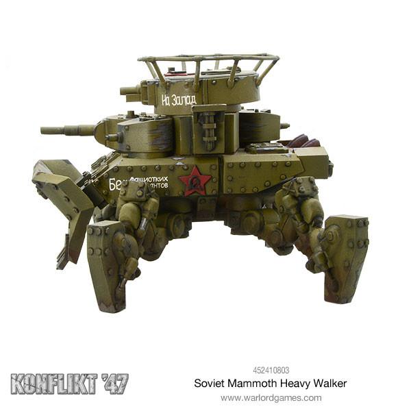 Soviet Mammoth Walker - Fog of Wargames -