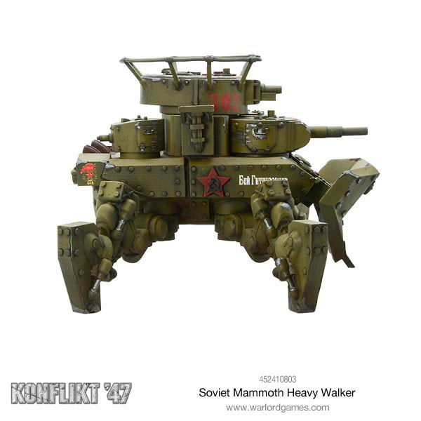 Soviet Mammoth Walker - Fog of Wargames -