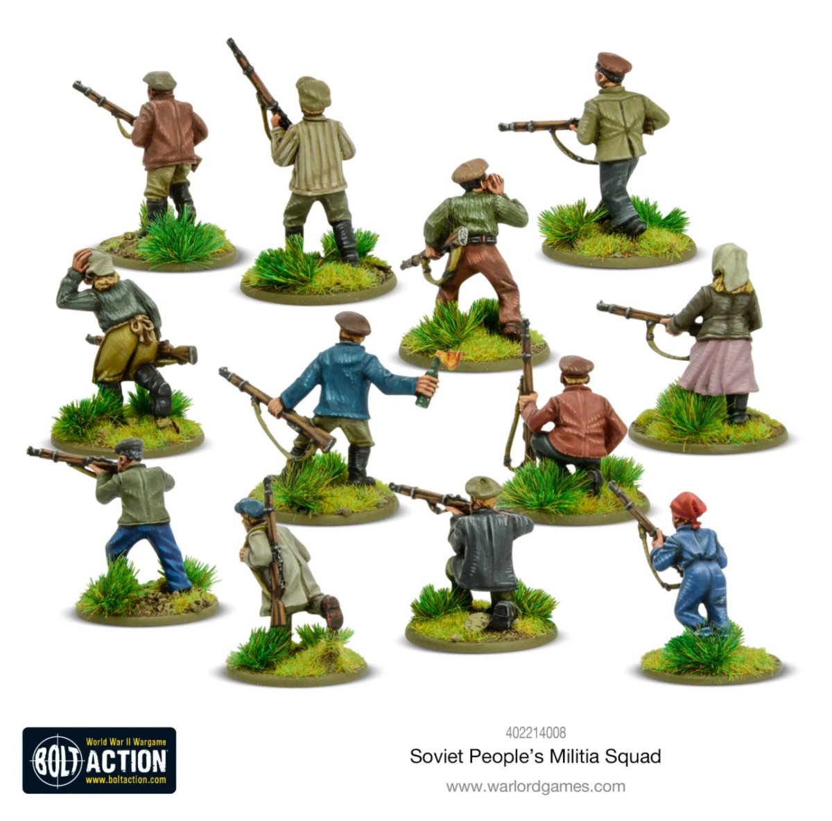 Soviet Peoples Militia Squad - Fog of Wargames -