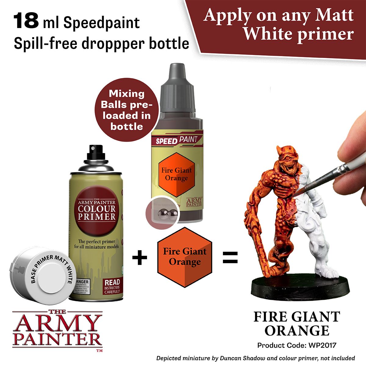 Speedpaint: Fire Giant Orange - Fog of Wargames - 5.71E+12