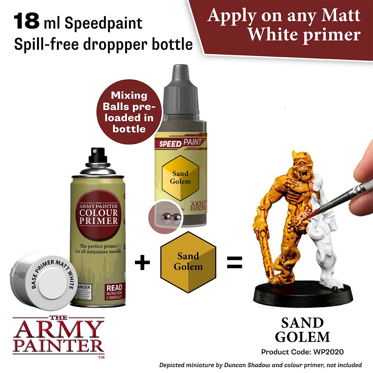 Speedpaint: Sand Golem - Fog of Wargames - 5.71E+12