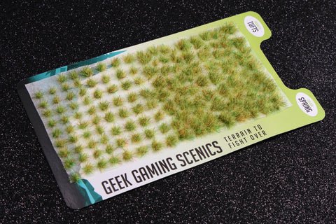Tufts - Spring Self Adhesive Static Grass Tufts x 140 - Fog of Wargames - 5060774401194