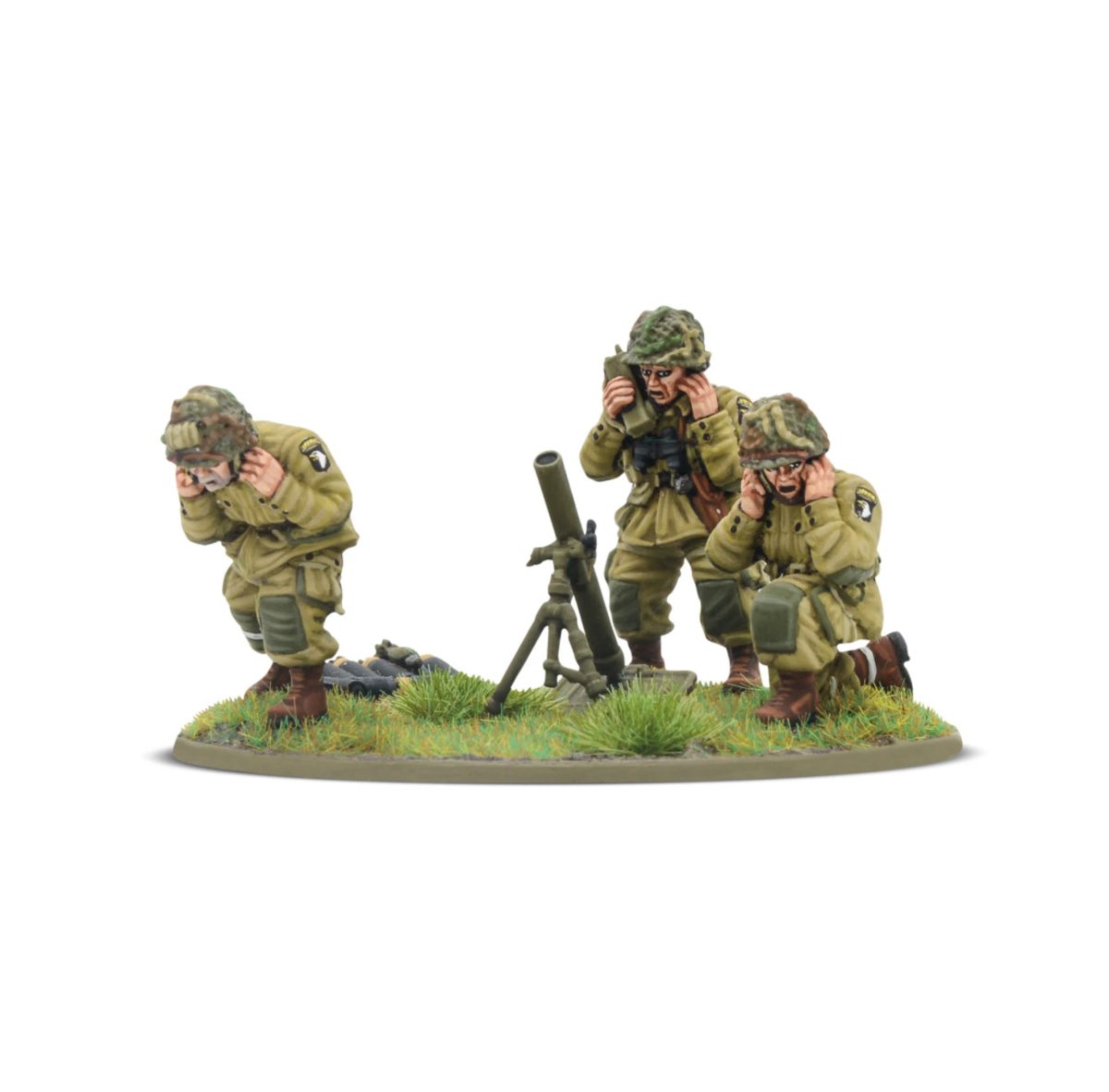 US Airborne (D - Day) Medium Mortar Team - Fog of Wargames -