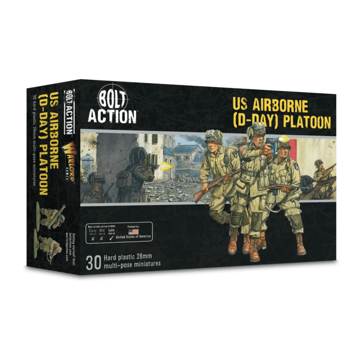 US Airborne (D - Day) Platoon - Fog of Wargames -