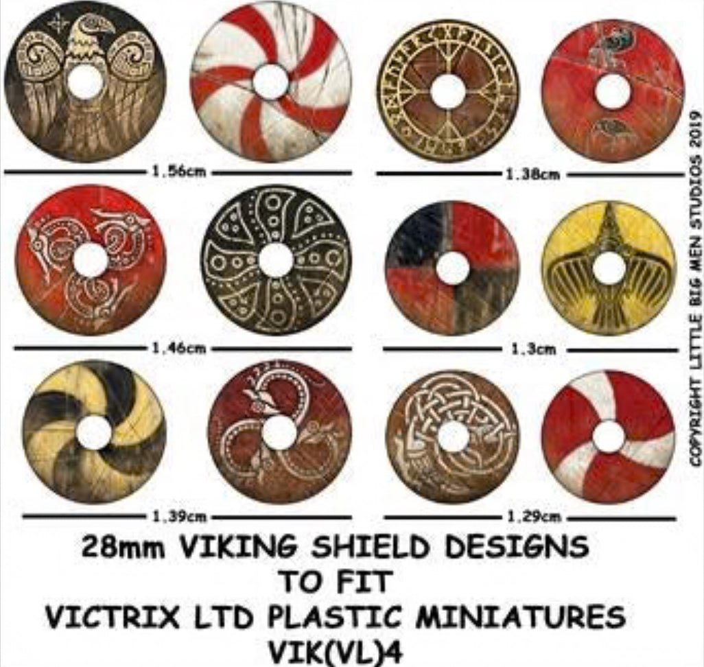 Viking Shield Designs VIK 4. - Fog of Wargames -