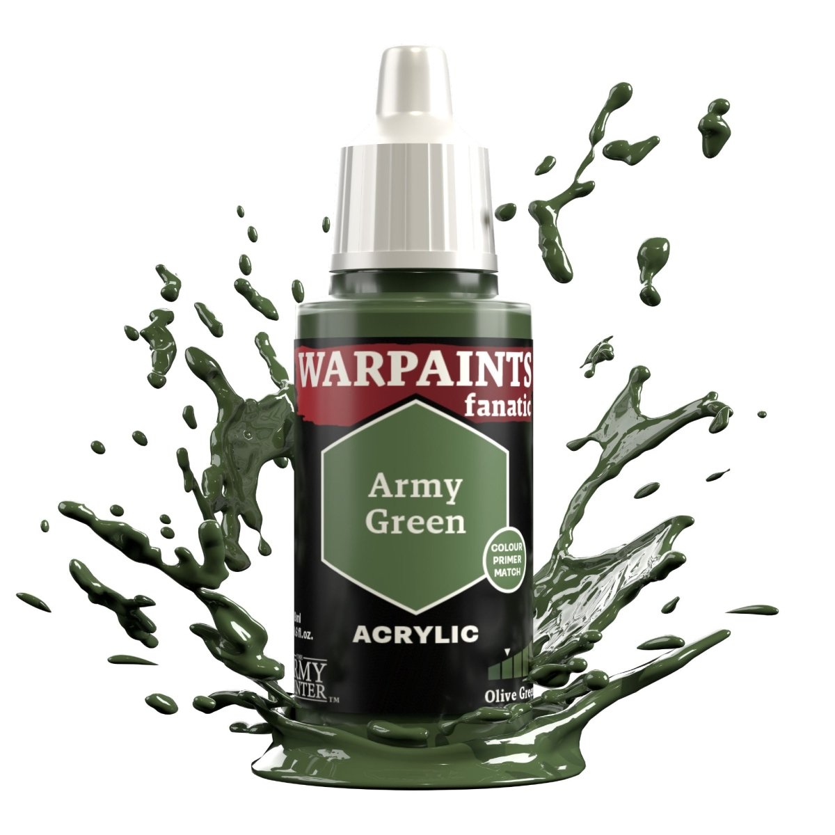 Warpaints Fanatic: Army Green - Fog of Wargames -