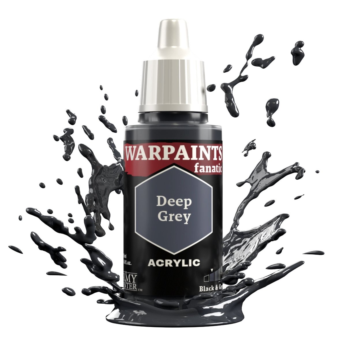 Warpaints Fanatic: Deep Grey - Fog of Wargames -