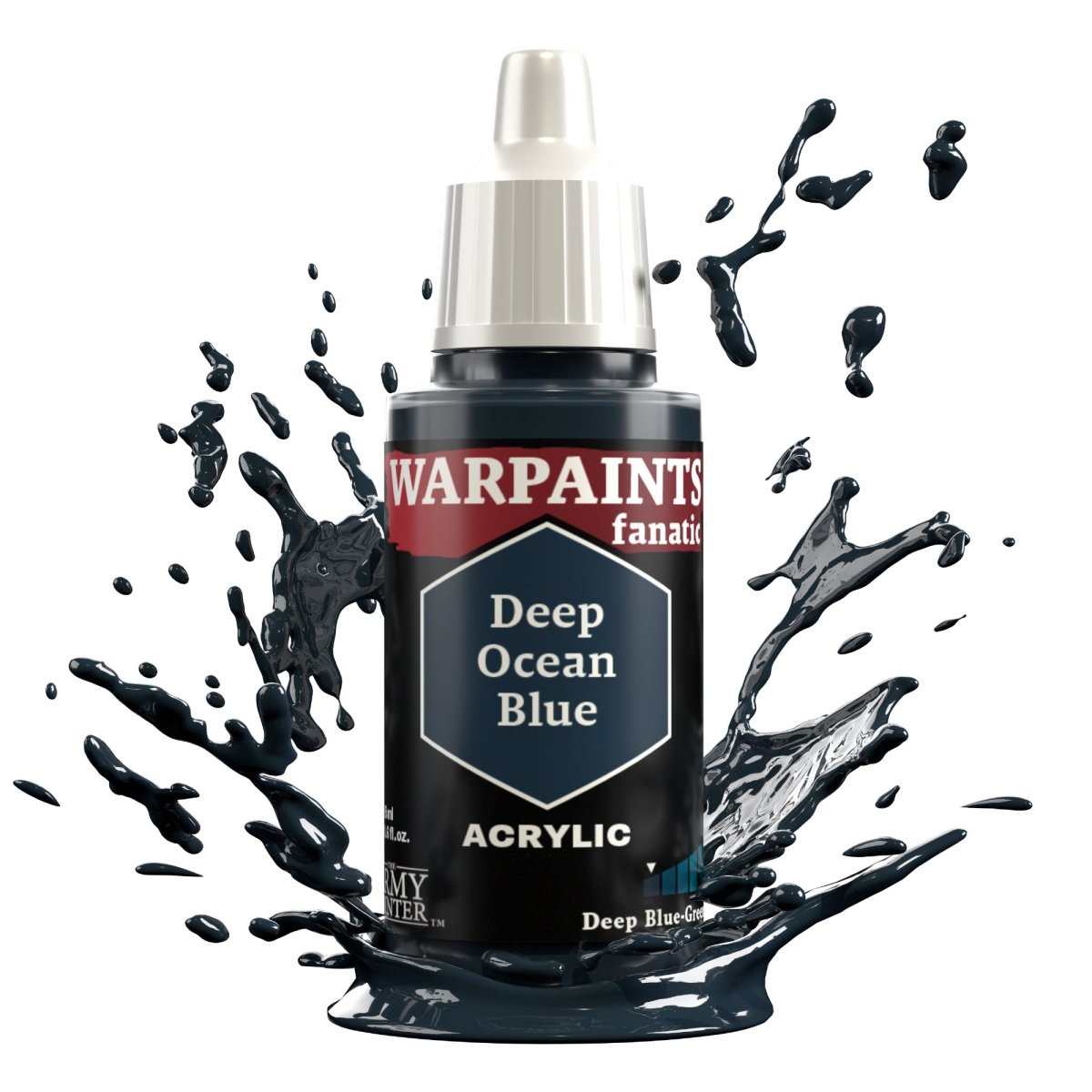 Warpaints Fanatic: Deep Ocean Blue - Fog of Wargames -
