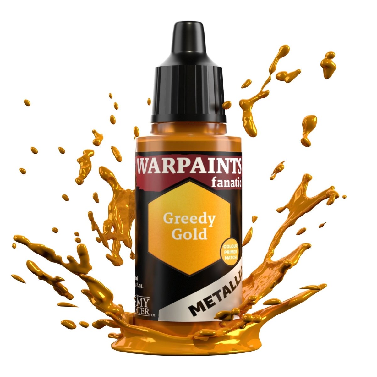 Warpaints Fanatic Metallic: Greedy Gold - Fog of Wargames -