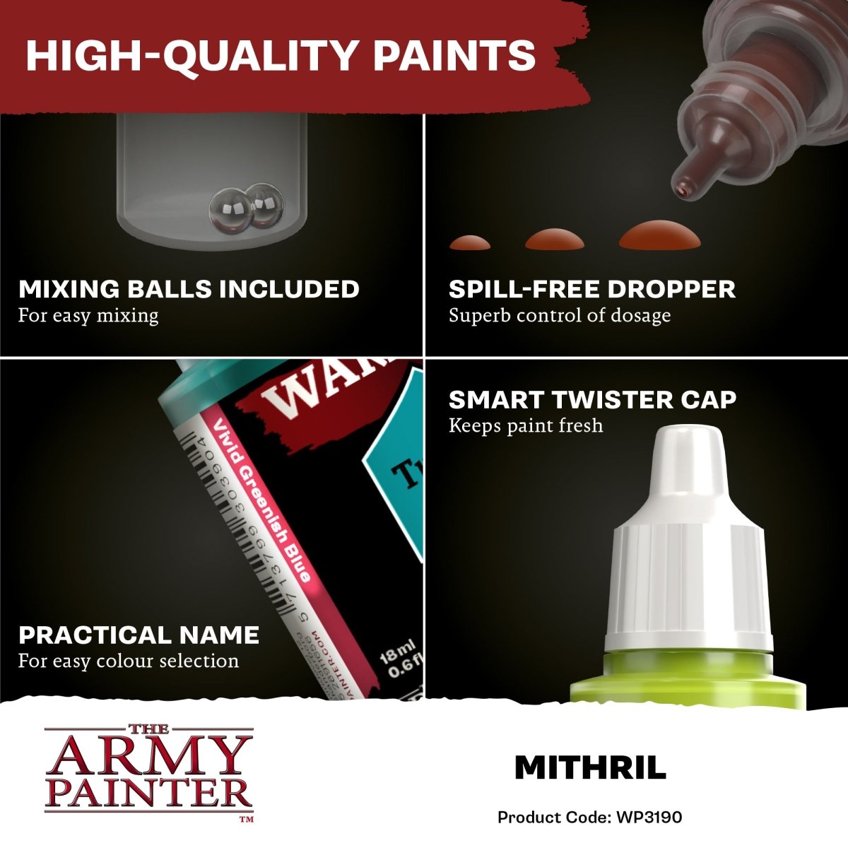 Warpaints Fanatic Metallic: Mithril - Fog of Wargames -