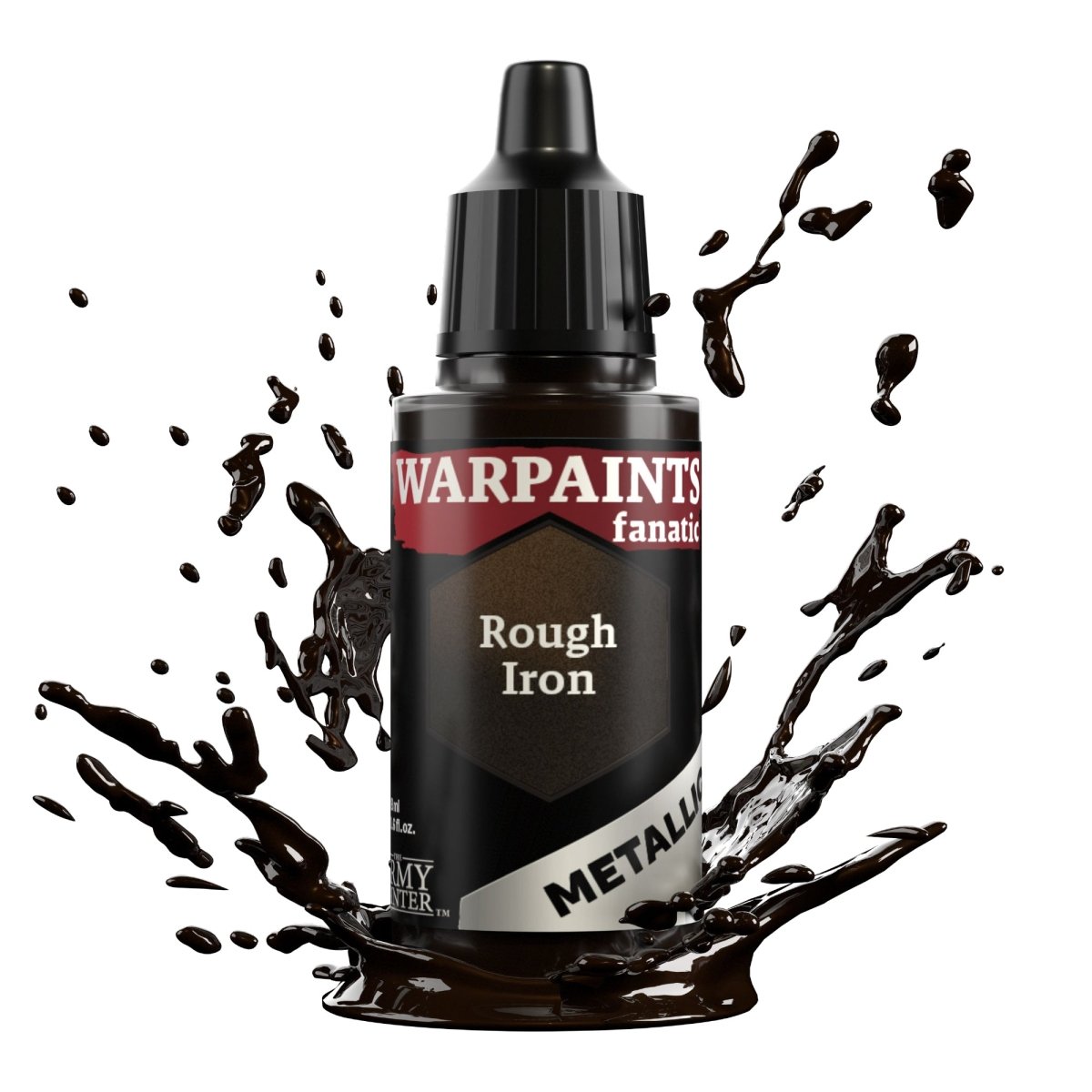 Warpaints Fanatic Metallic: Rough Iron - Fog of Wargames - 5713799318106