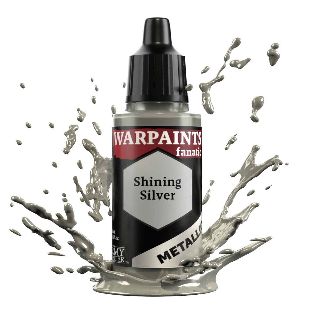 Warpaints Fanatic Metallic: Shining Silver - Fog of Wargames -