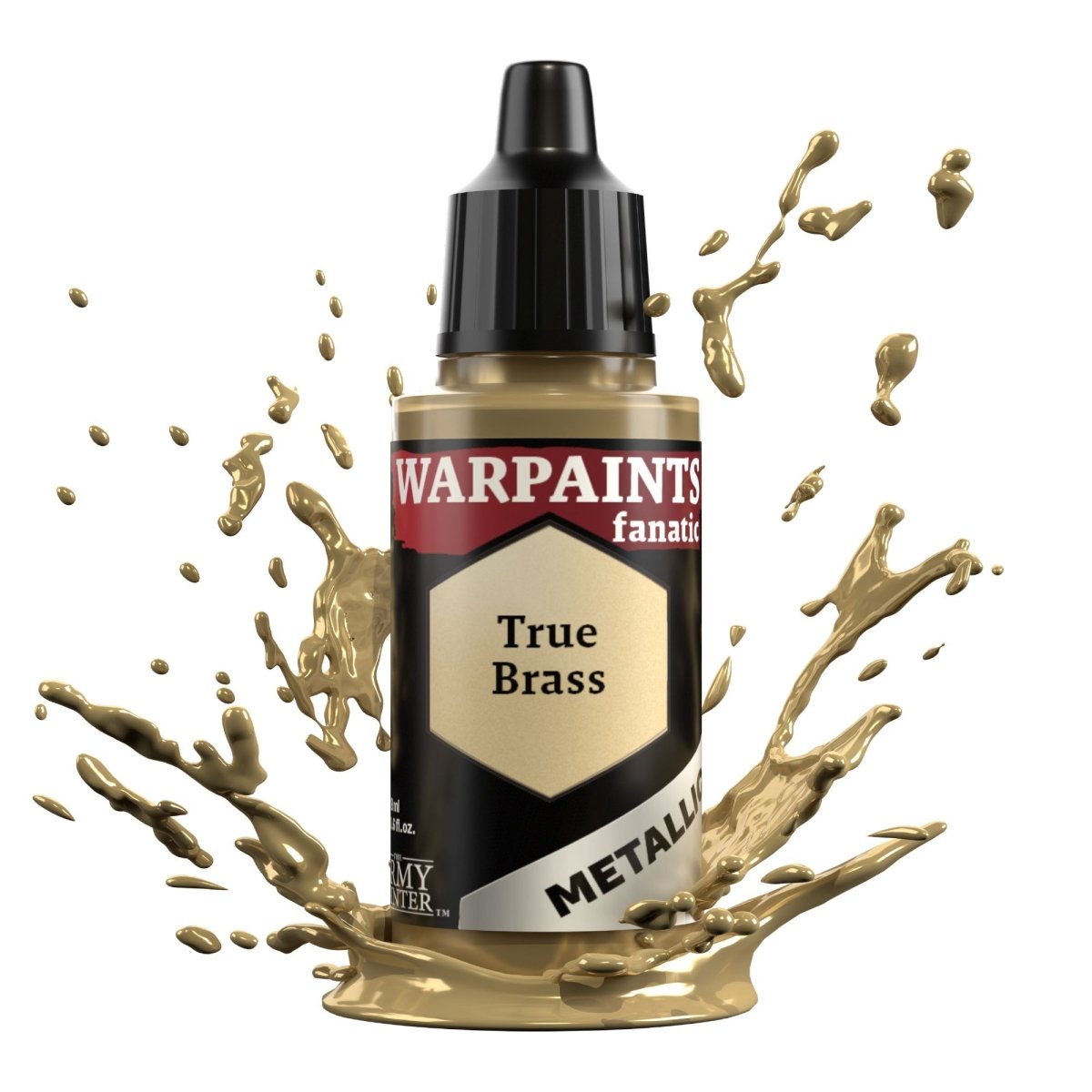 Warpaints Fanatic Metallic: True Brass - Fog of Wargames -