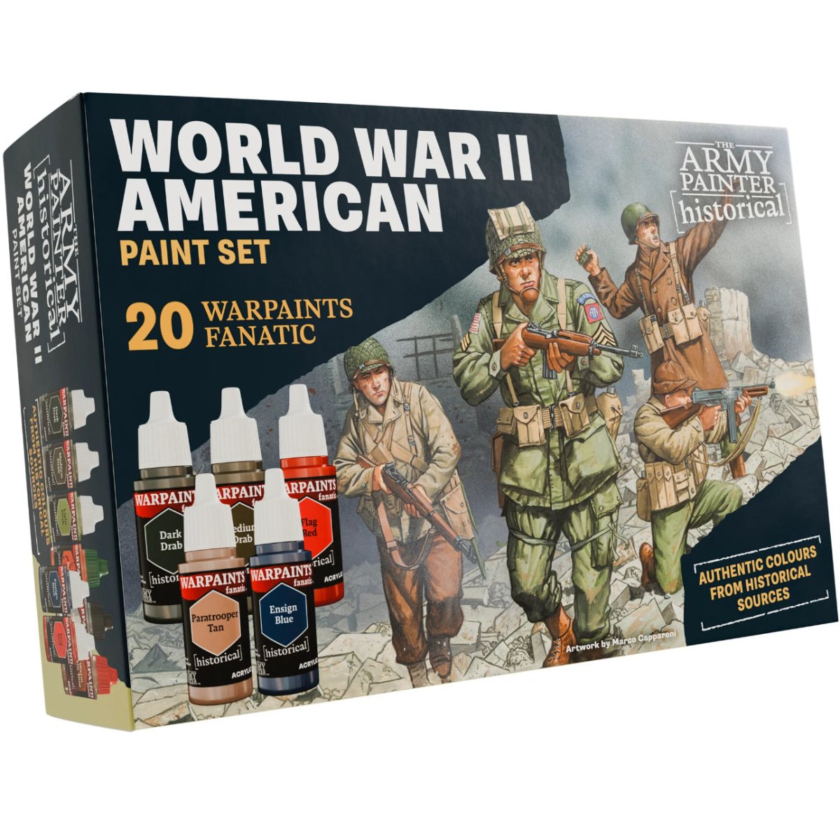 Warpaints Fanatic: World War II American Paint Set - Fog of Wargames -