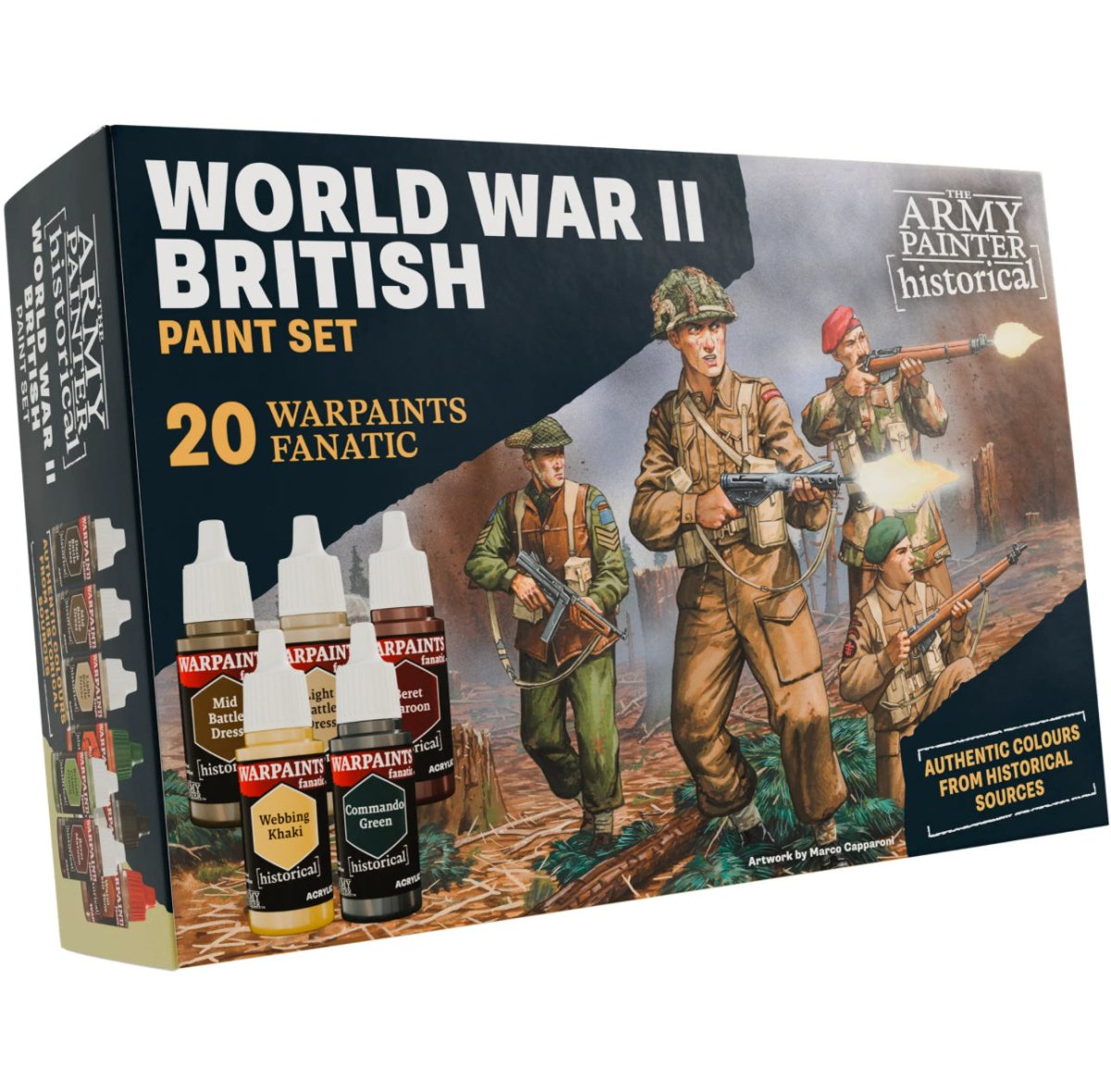 Warpaints Fanatic: World War II British Paint Set - Fog of Wargames -