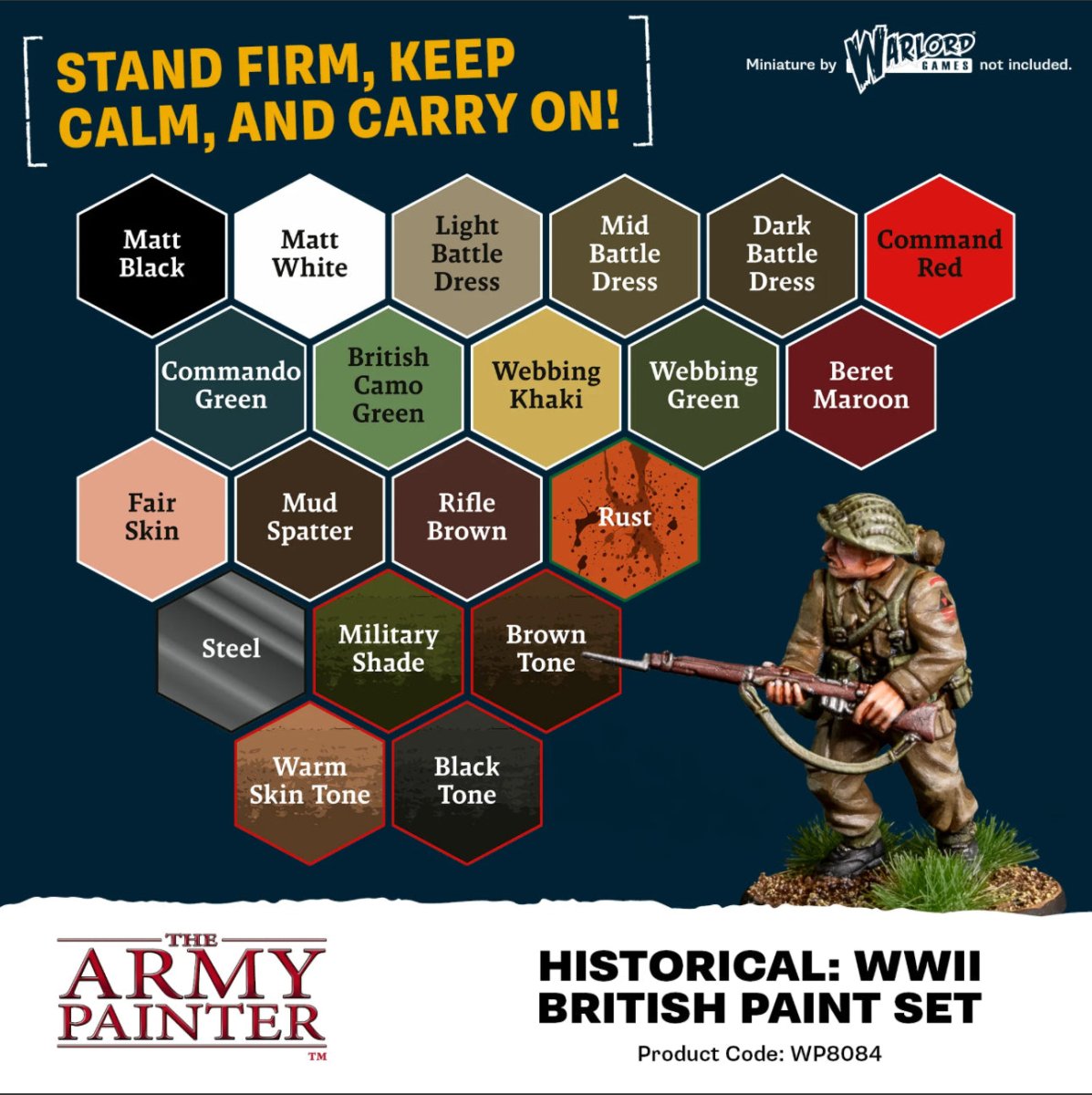 Warpaints Fanatic: World War II British Paint Set - Fog of Wargames -