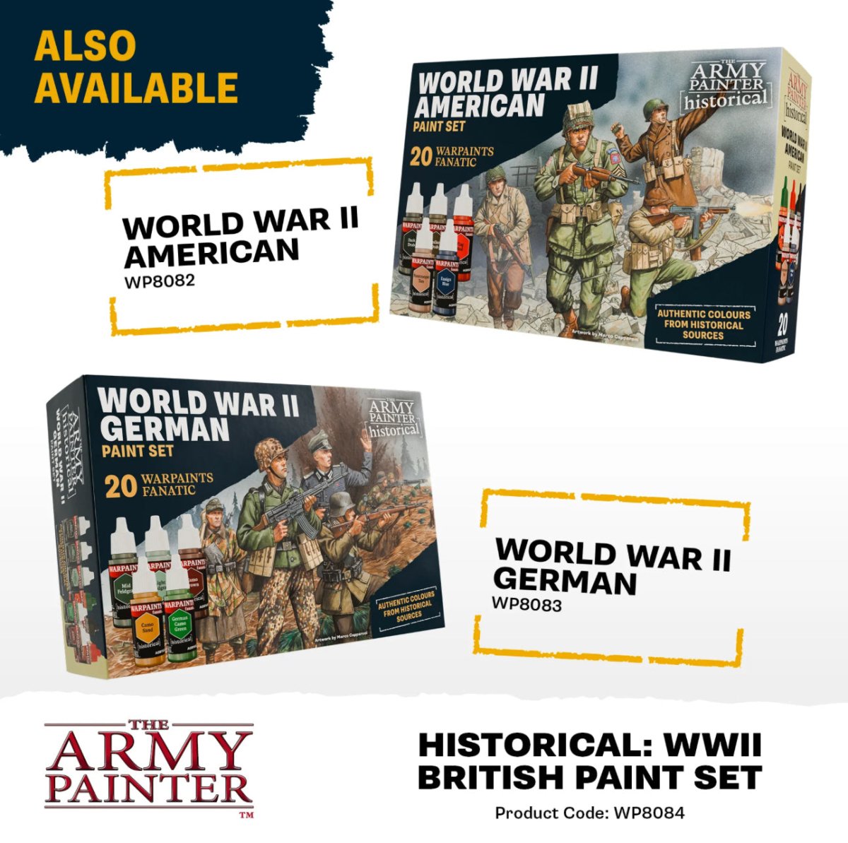 Warpaints Fanatic: World War II British Paint Set - Fog of Wargames -