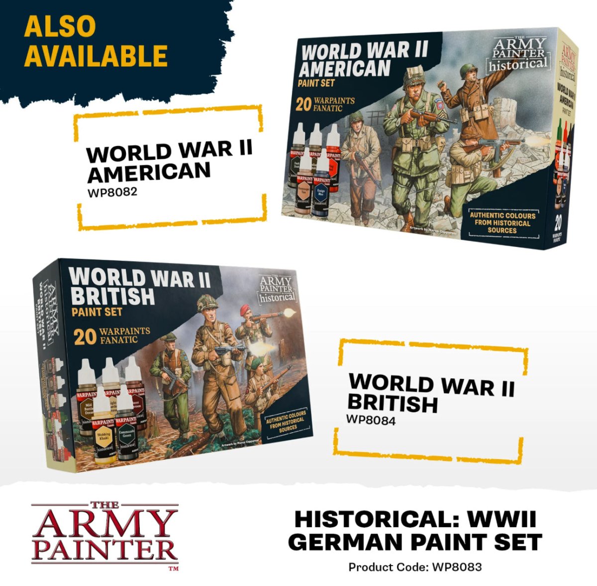 Warpaints Fanatic: World War II German Paint Set - Fog of Wargames -