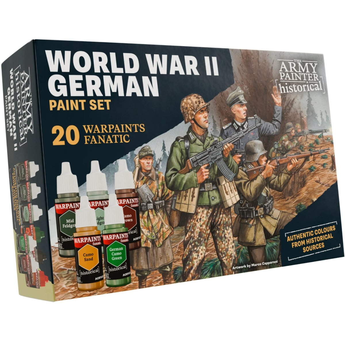 Warpaints Fanatic: World War II German Paint Set - Fog of Wargames -