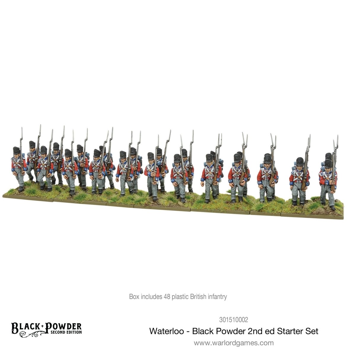 Waterloo - Black Powder 2nd edition Starter Set - Fog of Wargames - 5.06E+12